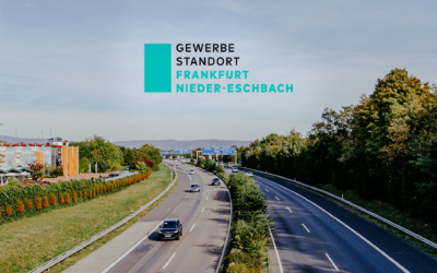 Drohnenflüge und Fotoshootings für eine neue Projektseite der Wirtschaftsförderung Frankfurt